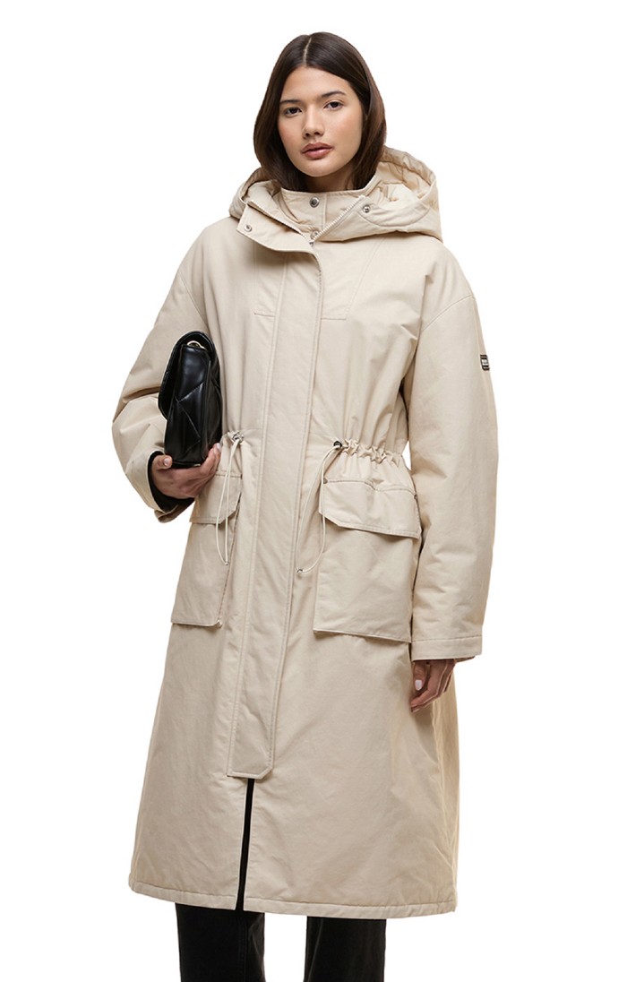 Ladies Barbour International Gabriella Showerproof Jacket, Black