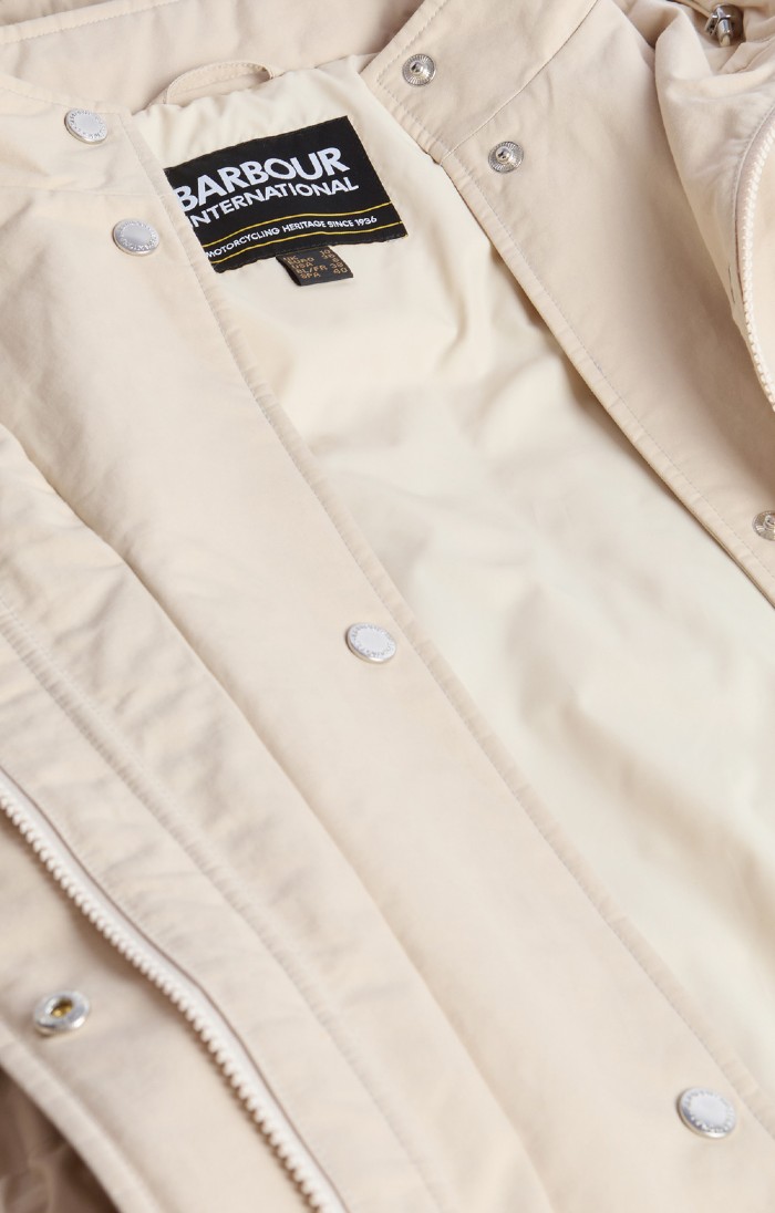 Barbour ベージュ SL 36 Ladies Barbour International Gabriella Showerproof Jacket