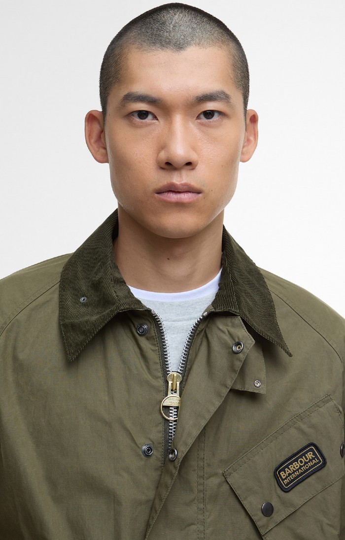 00s Barbour international A7　M グリーン 00s Barbour international A7 M グリーン - メルカリ