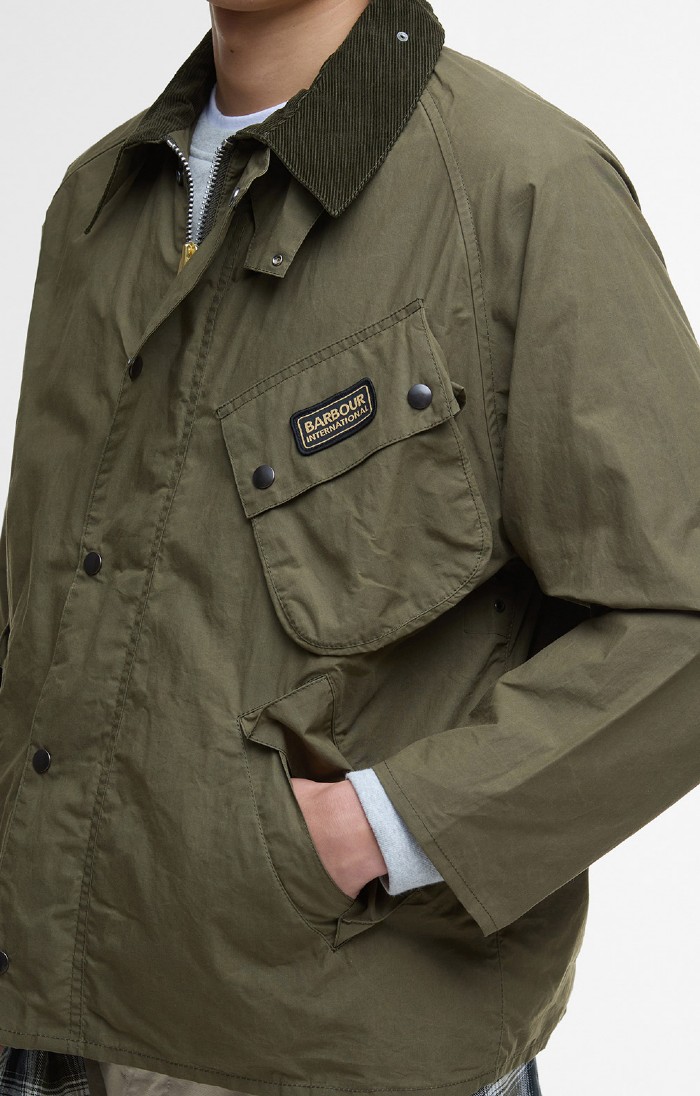 00s Barbour international A7　M グリーン 00s Barbour international A7 M グリーン - メルカリ