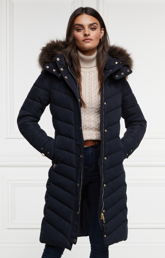 Ladies Holland Cooper Chamonix Quilted Coat House of Bruar