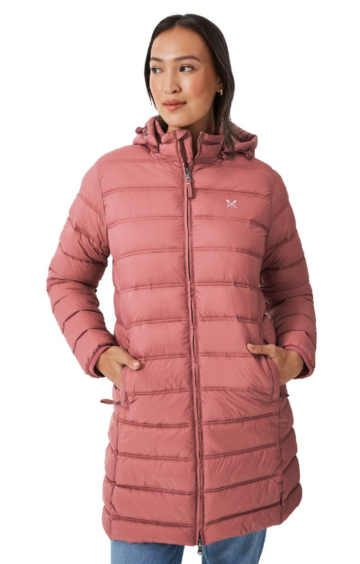 Lightweight three quarter length jacket deals