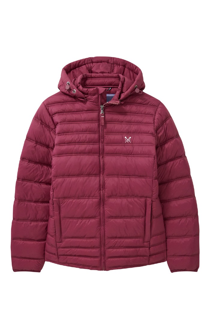 Ladies Crew Clothing Lightweight Padded Jacket Purple House of Bruar