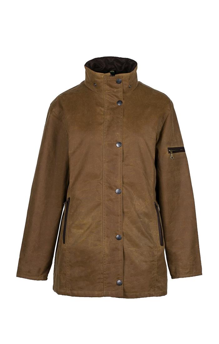 Fleece lined wax jacket hotsell