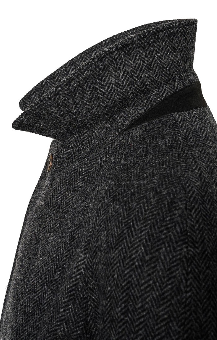 ジャケット・アウター DAIRIKU Rib Collar Tweed Raglan Coat DAIRIKU（ダイリク）の「Studium Rib Collar Tweed Raglan Coat