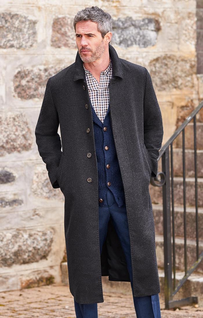 Men's Cashmere & Wool Coats | The House of Bruar