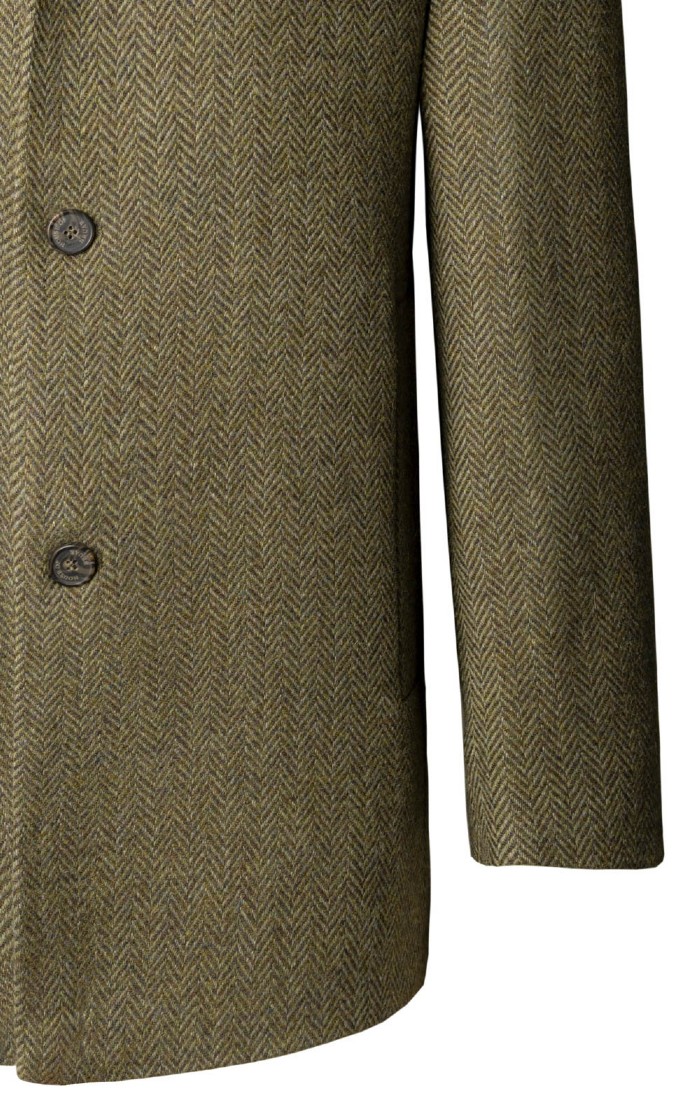 Mens tweed car coat hotsell