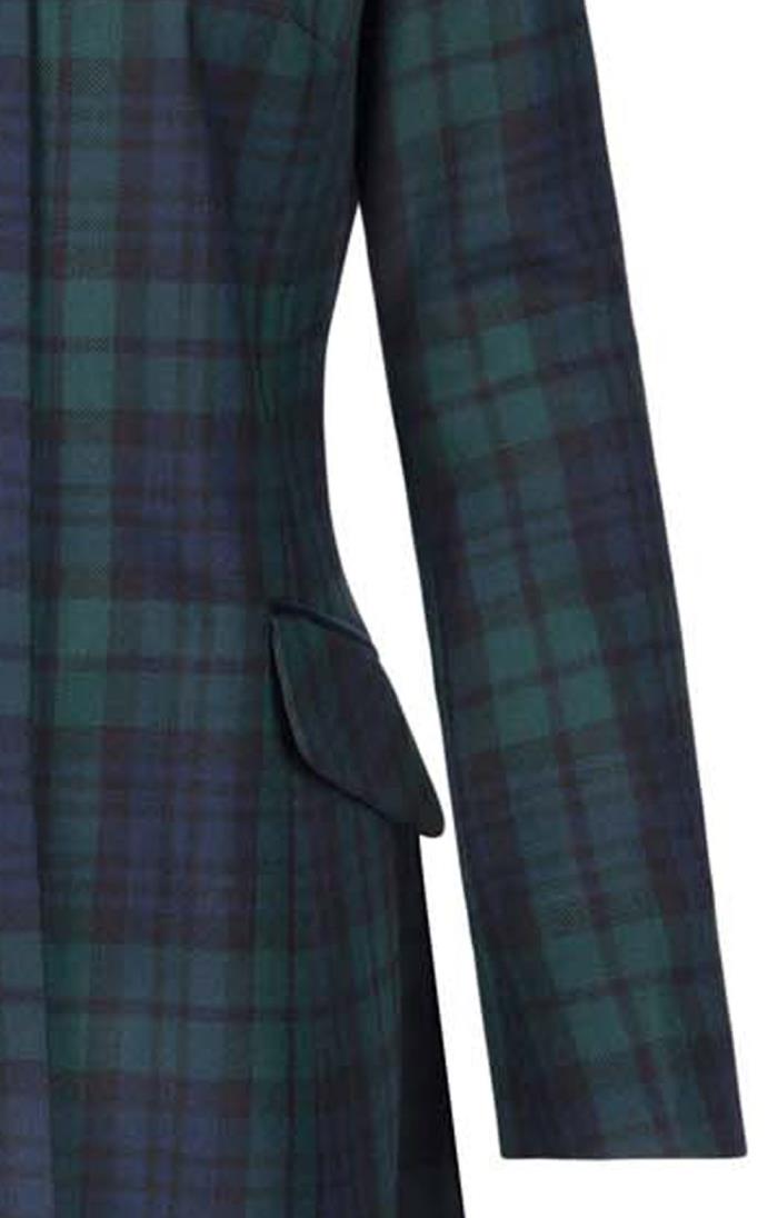 tartan coat womens