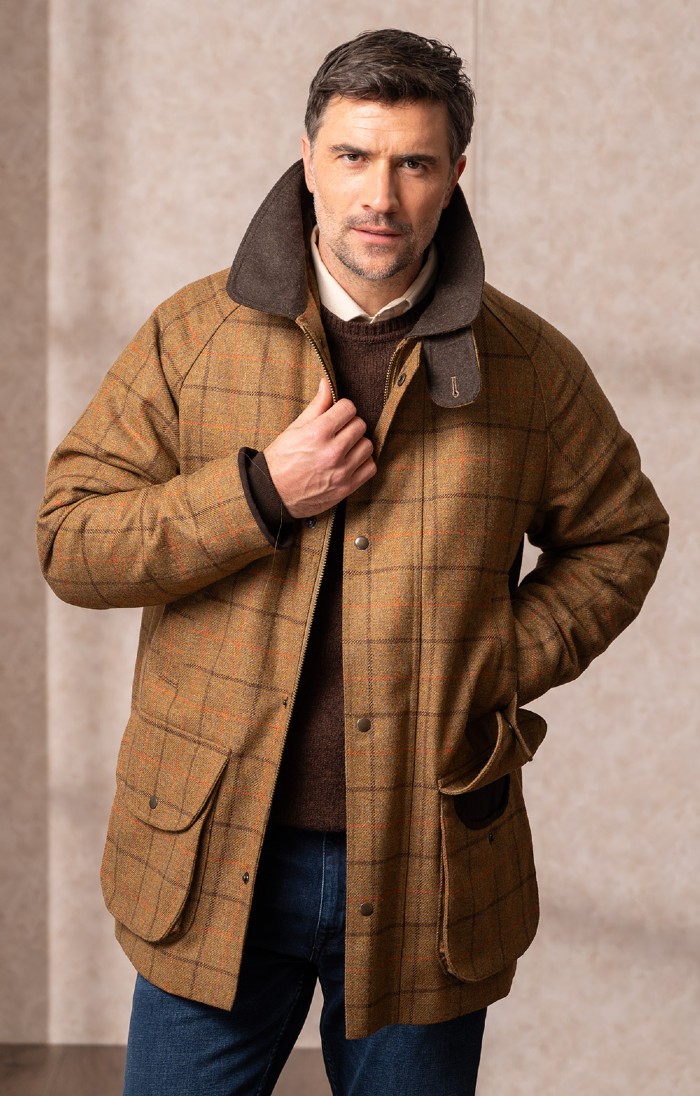 Waterproof tweed jacket online
