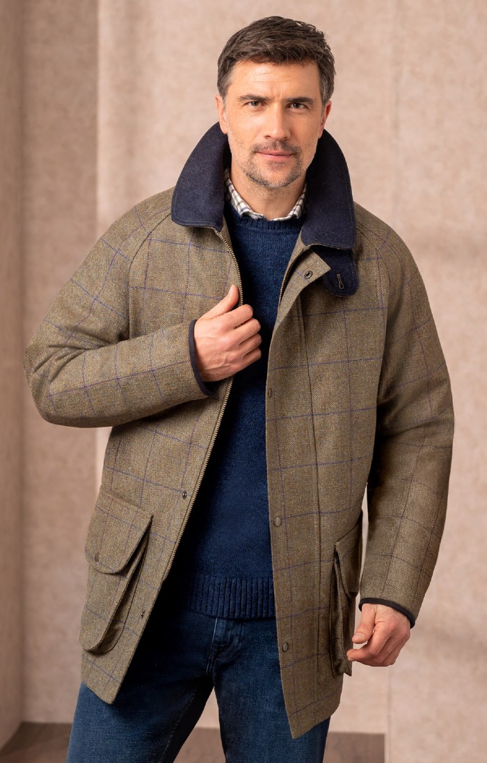 Men's Tweed Coats | Tweed Overcoats | House of Bruar