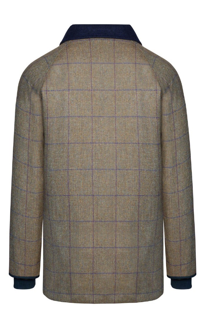 Men's British Saxony Tweed Waterproof Sporting Coat - House