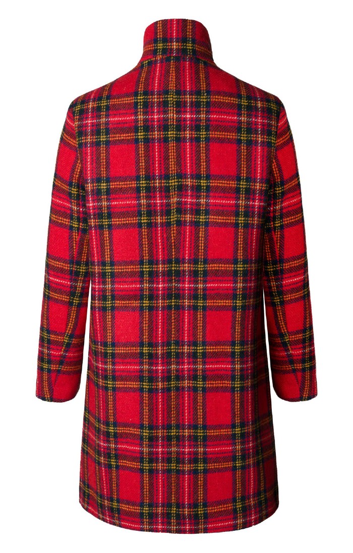 Ladies Harris Funnel Coat House of Bruar