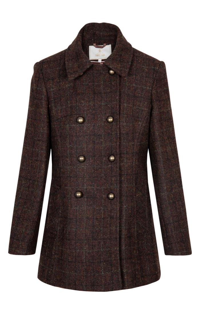 tweed peacoat