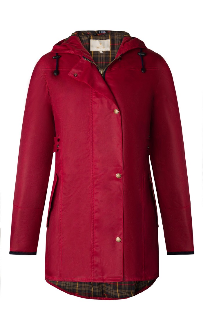 Ladies Wax Hooded Jacket - House of Bruar