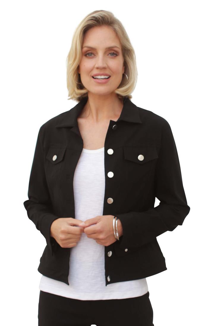 Womens soft jean jacket hotsell
