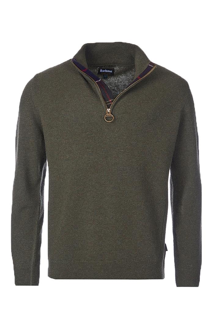 Mens barbour half cheap zip jumper