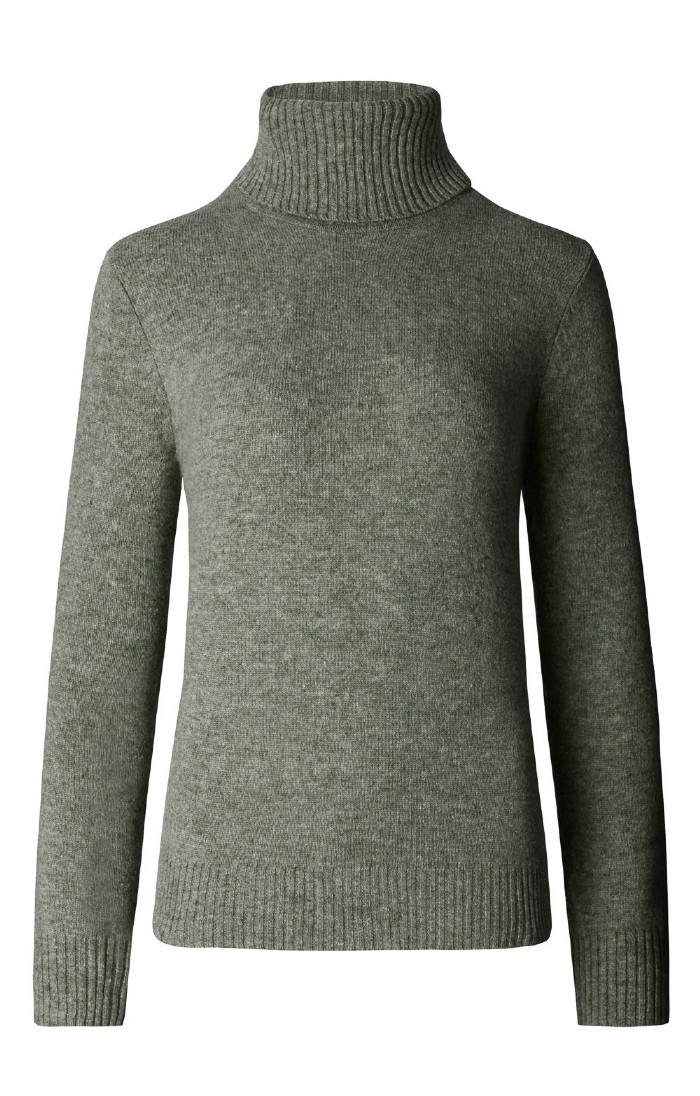 Ladies Lambswool Roll Neck House of Bruar