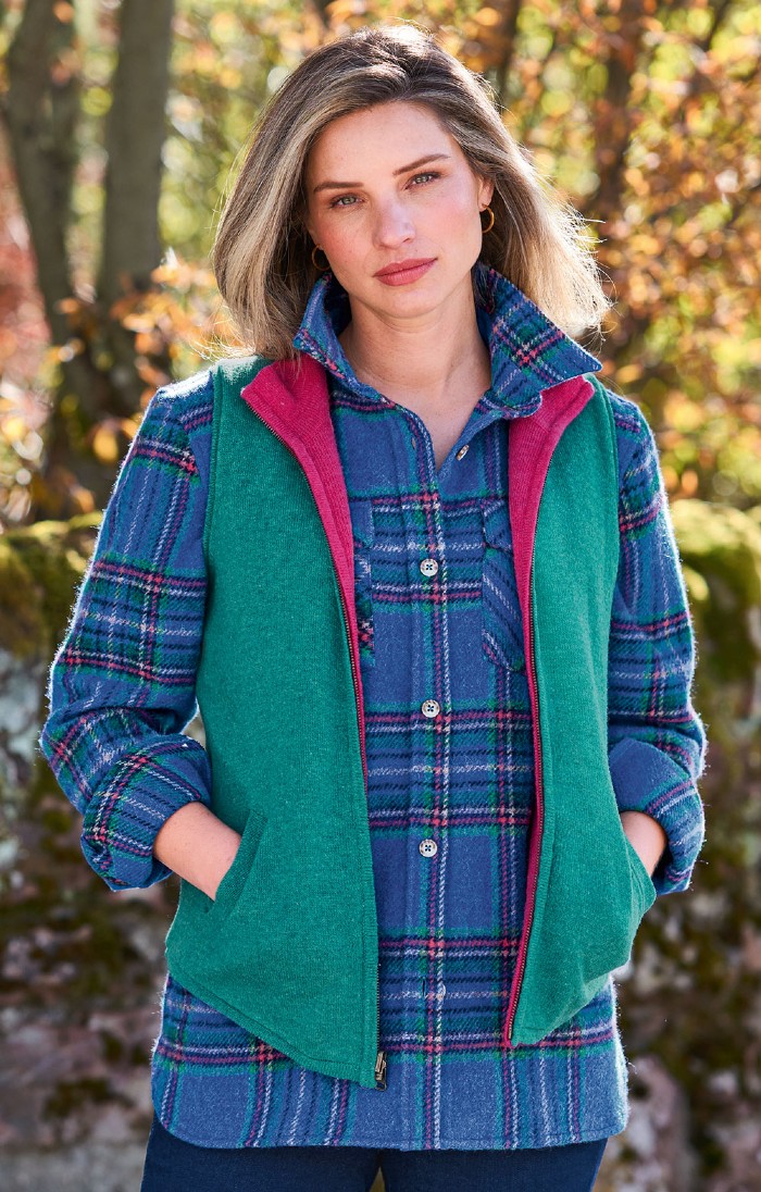 Woollen waistcoats ladies hotsell