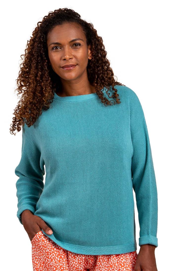 teal jumper ladies
