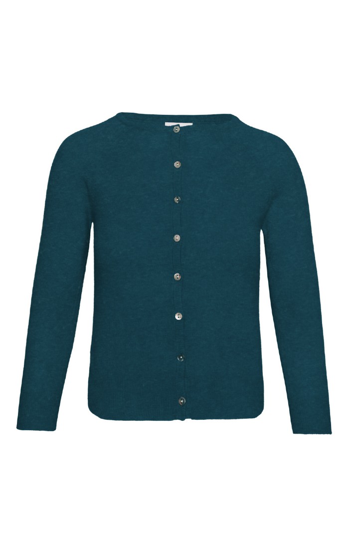 CASHMERE LOGO CRADIGAN GREEN HOODIES