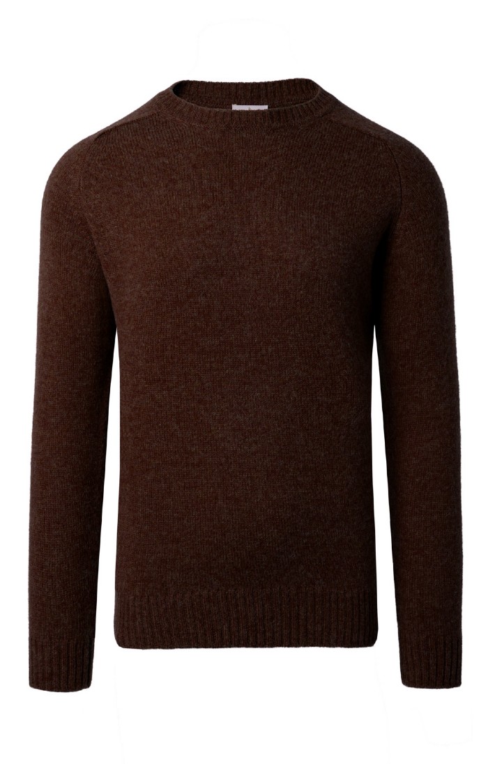 5924 Brown Crew Neck Jumper