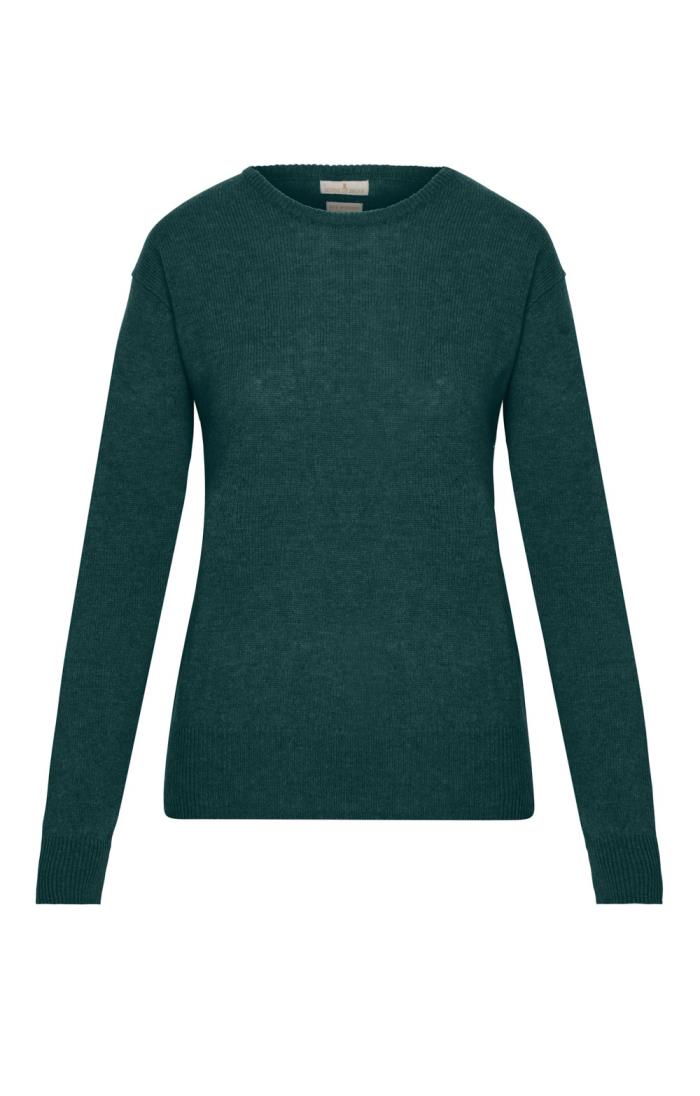 Ladies House of Bruar Lambswool Crew Neck Jumper