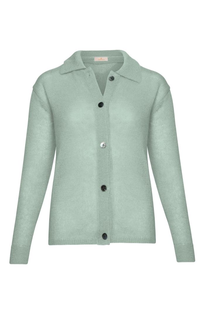 Soft discount mohair cardigan