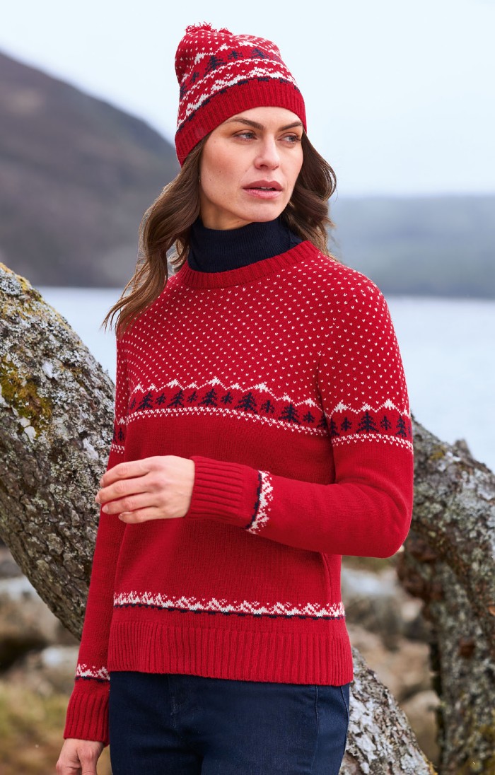 Ladies' Lambswool Knitwear | Lambswool Jumpers | House of Bruar