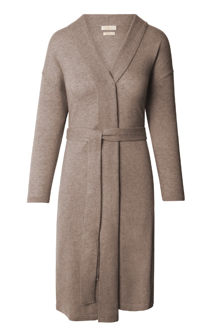 Ladies Merino and Cashmere Dressing Gown House of Bruar