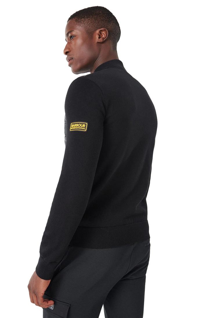 Barbour discount baffle jumper