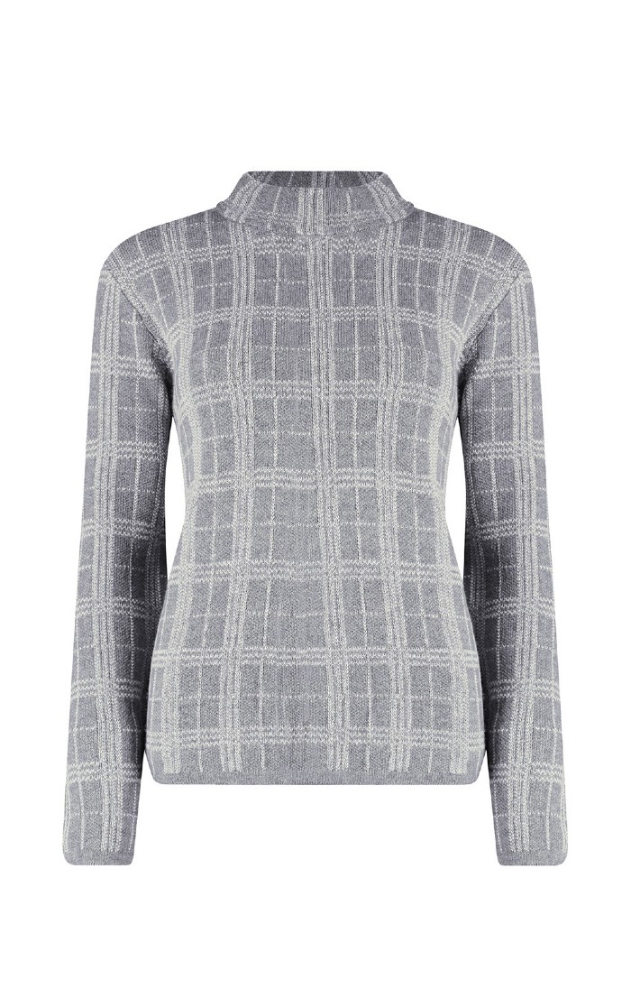Plaid sweater womens shop