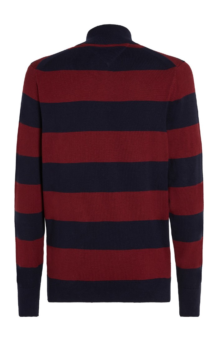 Relaxed Jumper Red And Black Tommy Hilfiger Sweater Mens Tommy
