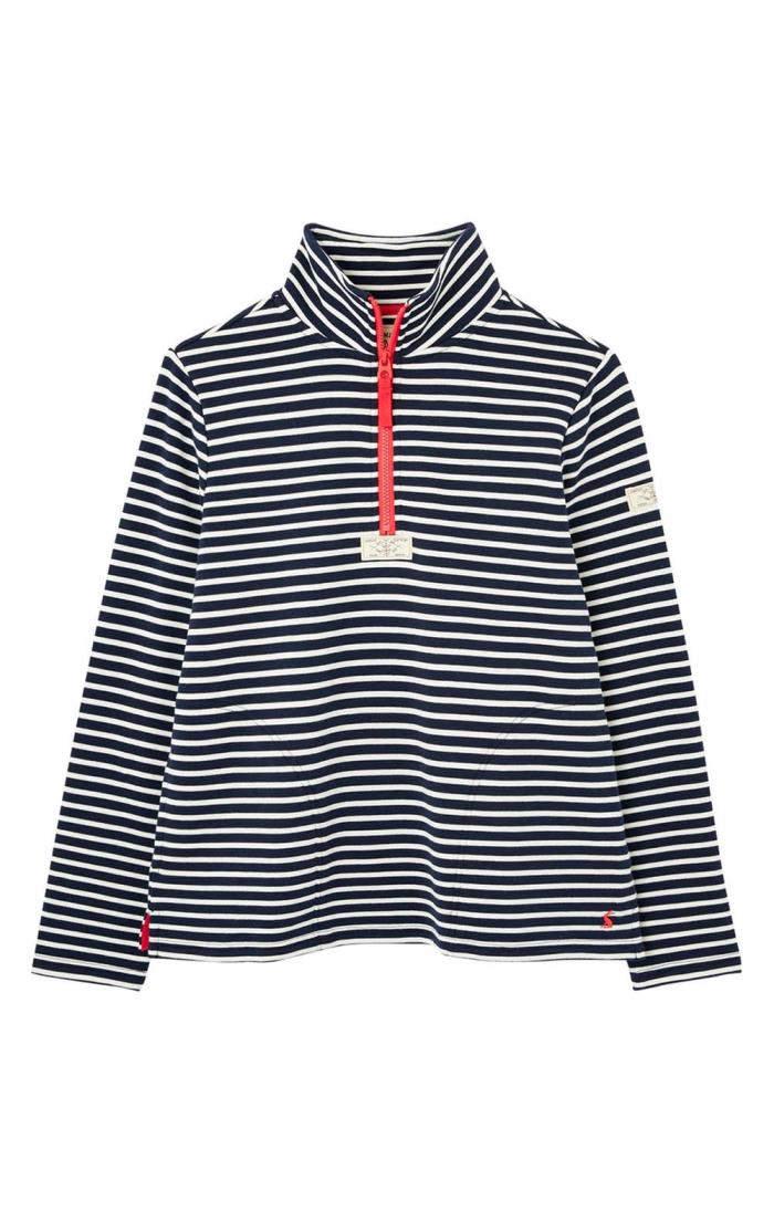Ladies Joules Pip Half Zip Sweatshirt