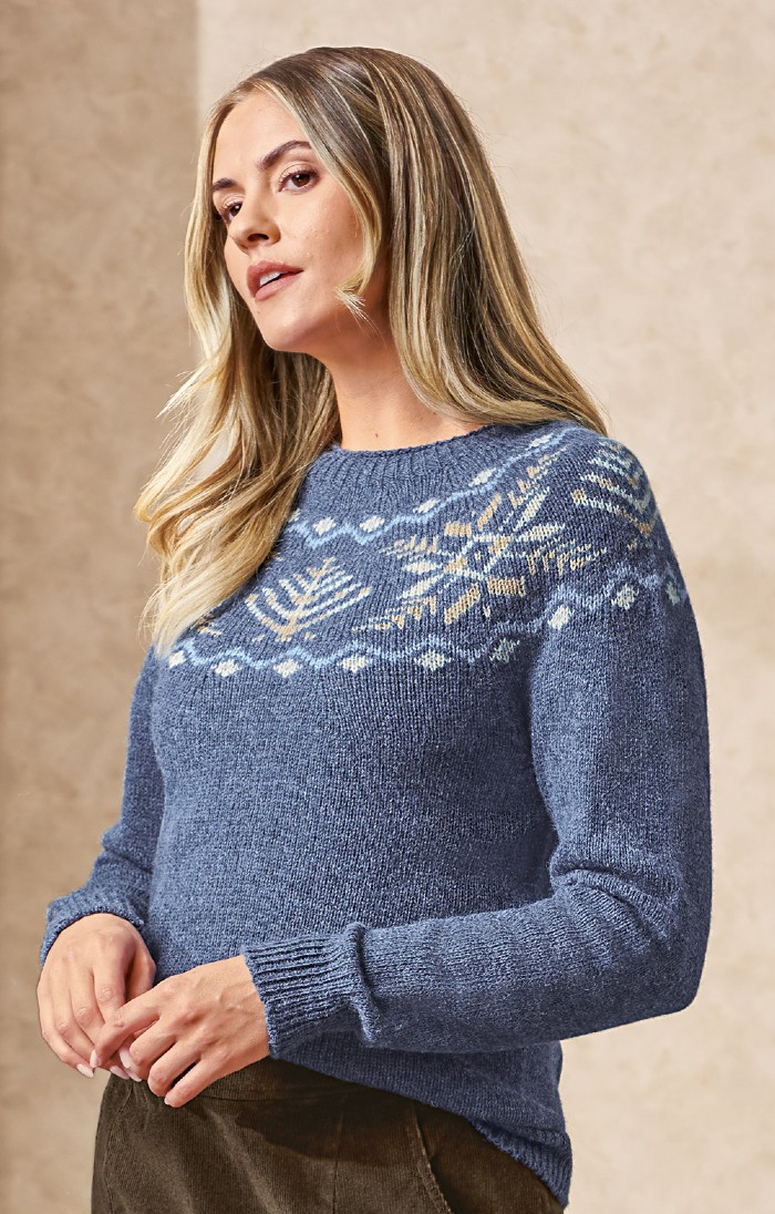 Shetland sweater womens on sale