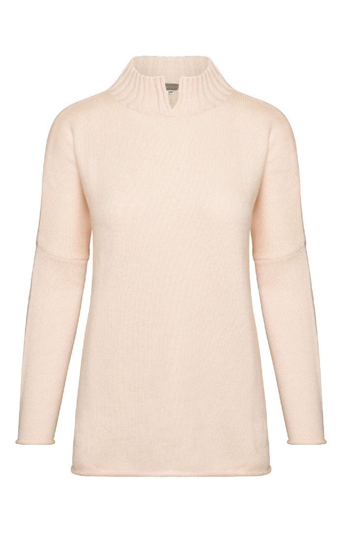 Soft pink deals cashmere sweater