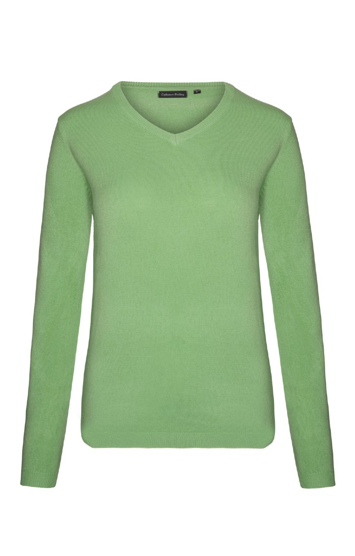Ladies Knitted V Neck Top House of Bruar