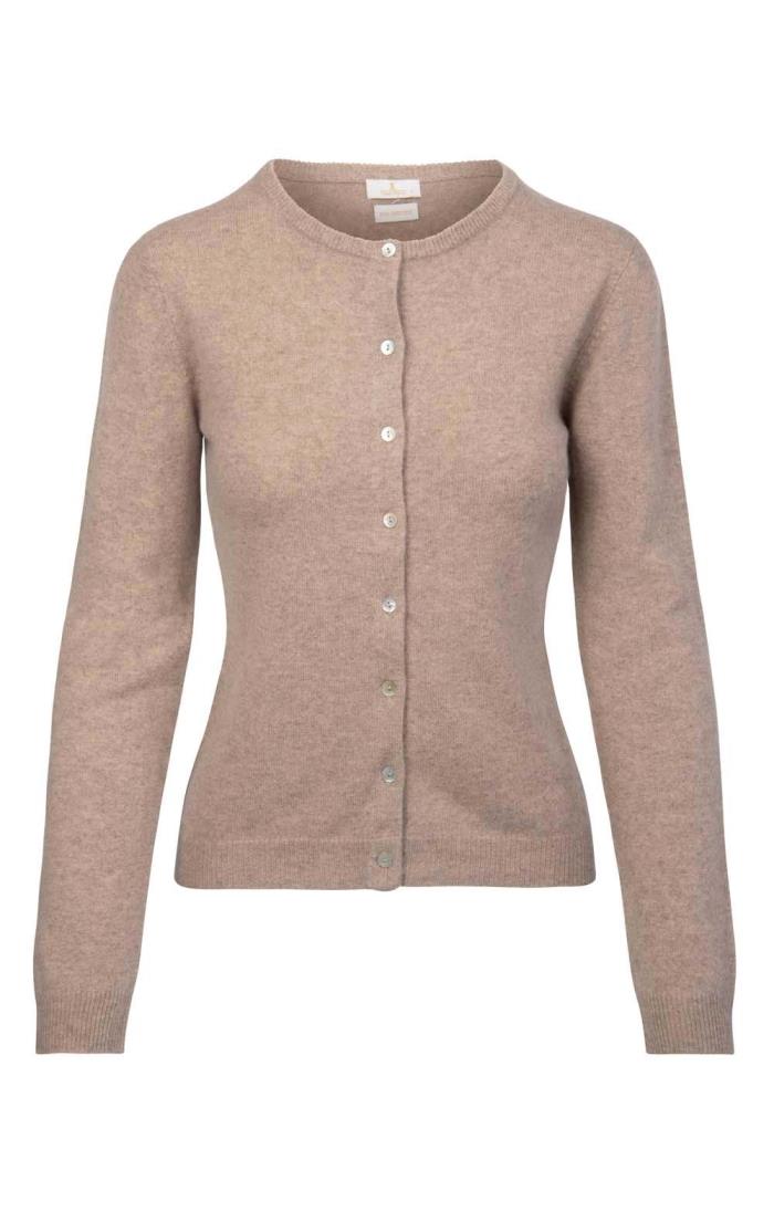 Ladies 2 Ply Cashmere Cardigan House of Bruar
