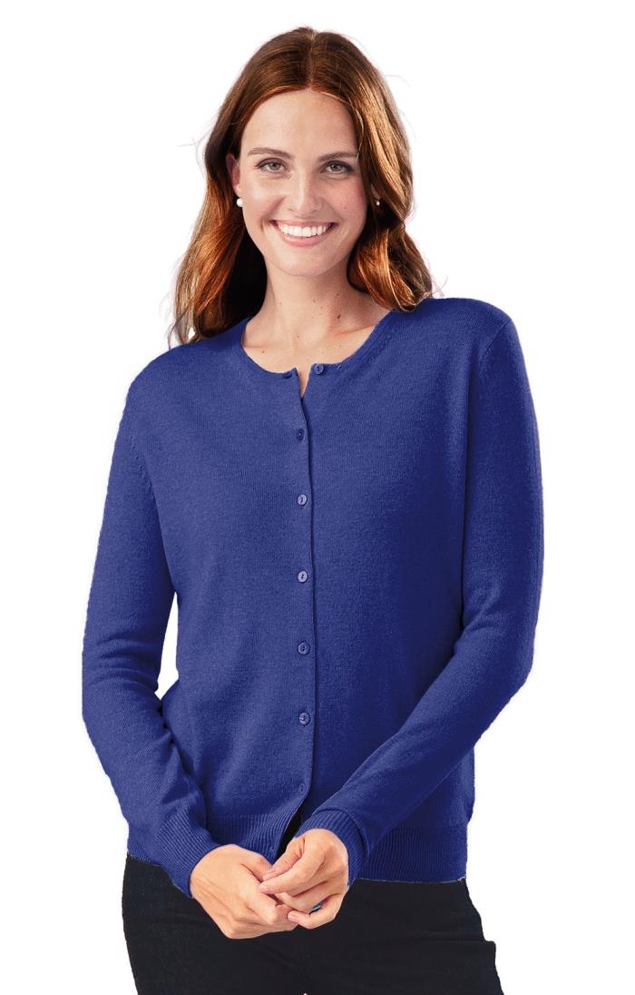 Ladies 2 Ply Cashmere Cardigan House of Bruar