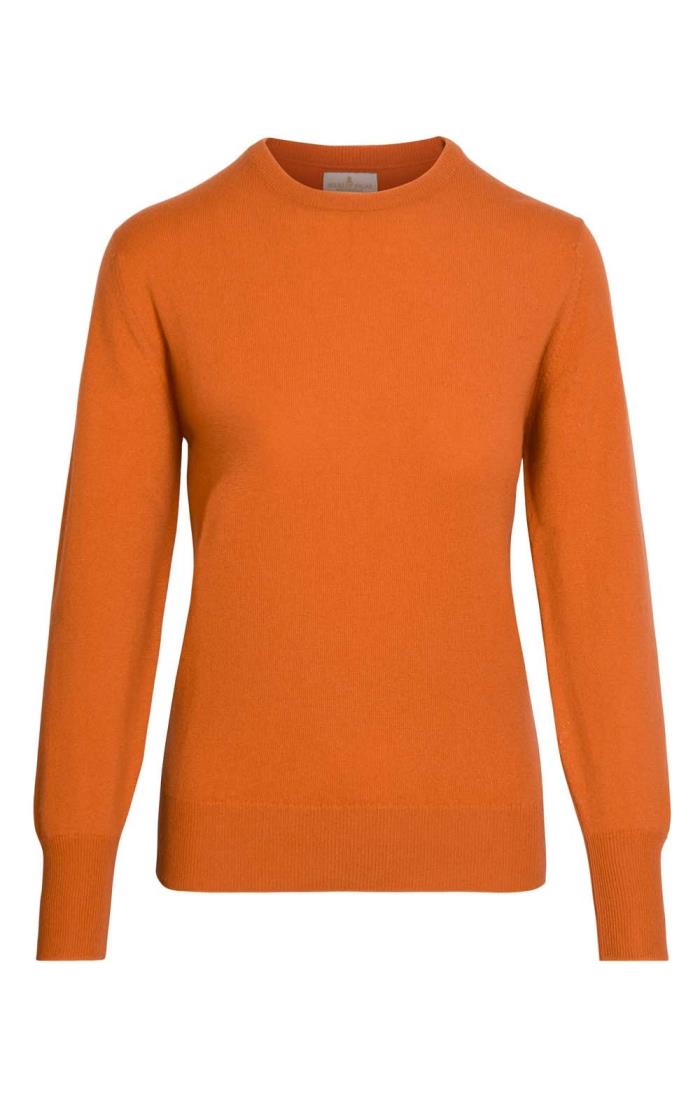 Ladies 2 Ply Cashmere Crew Neck House of Bruar