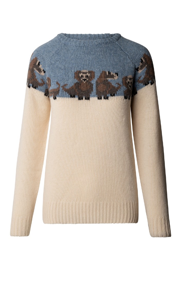 Ladies dachshund sweater 2025