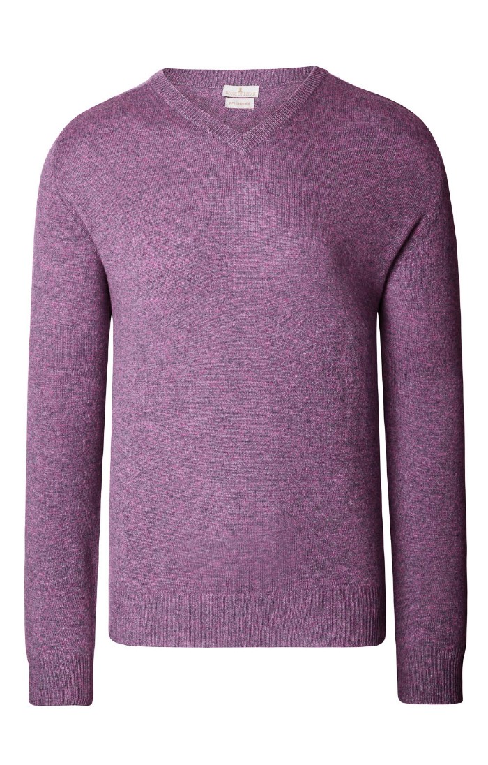 Mens purple cashmere sweater 2025