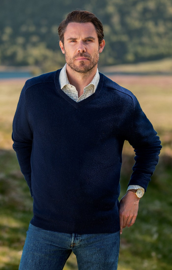 Men’s Cashmere Jumpers & Sweaters | House of Bruar Page 9