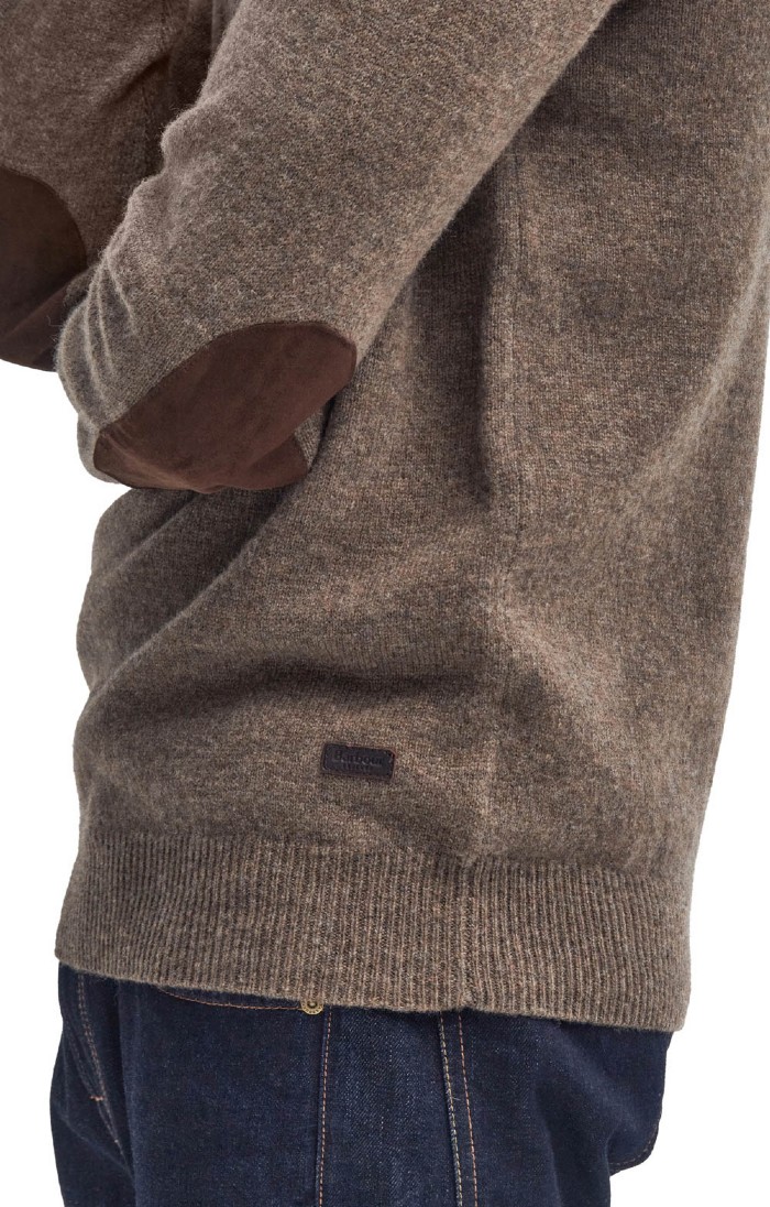 Men's Barbour Patch Half Zip Jumper Men's Knitwear House Of Bruar