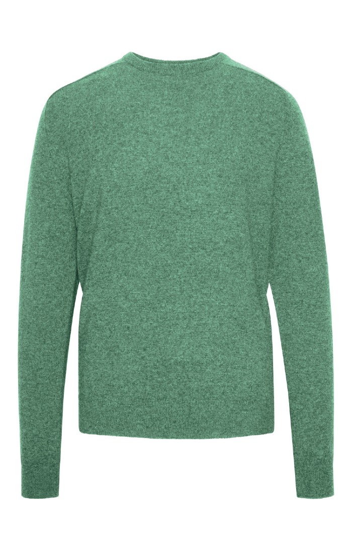 Mens Cashmere Crew Neck, Purple House of Bruar
