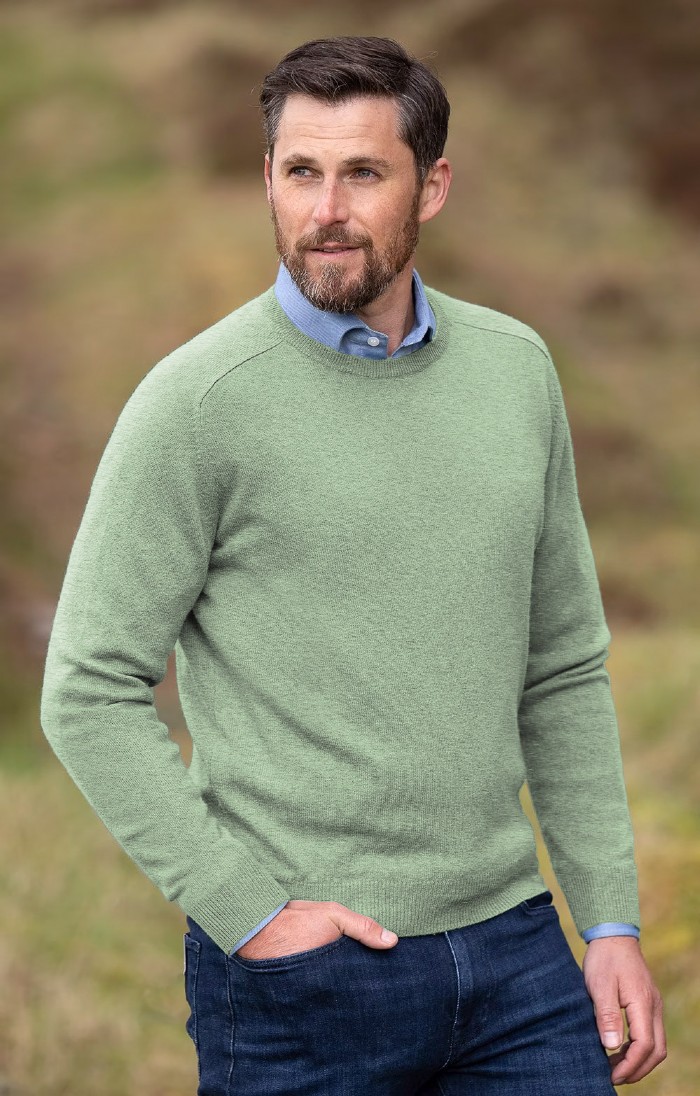 Men’s Crew Neck Jumper House of Bruar