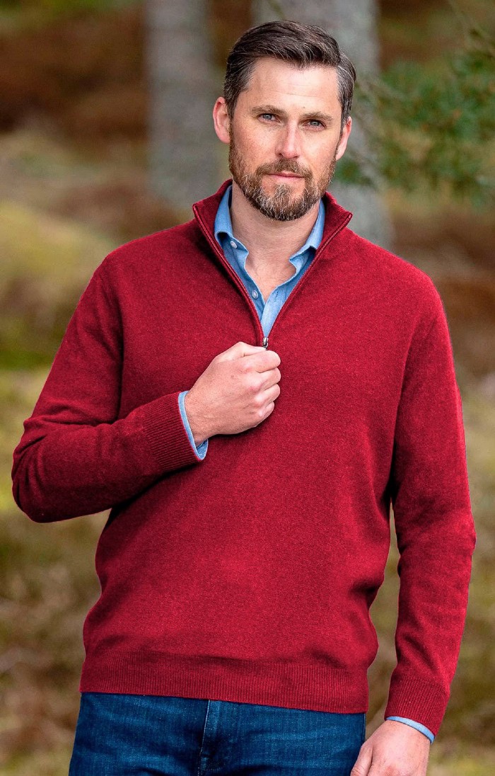 Men’s Cashmere Jumpers & Sweaters | House of Bruar