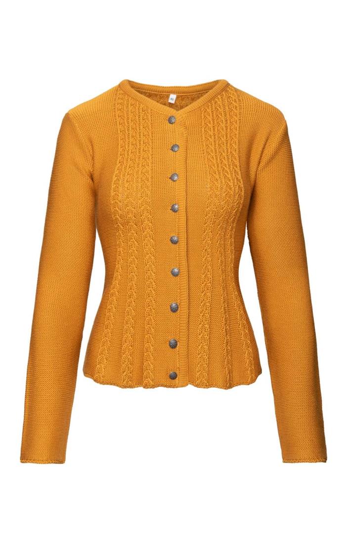 Ladies Cable Back Cardigan - House of Bruar