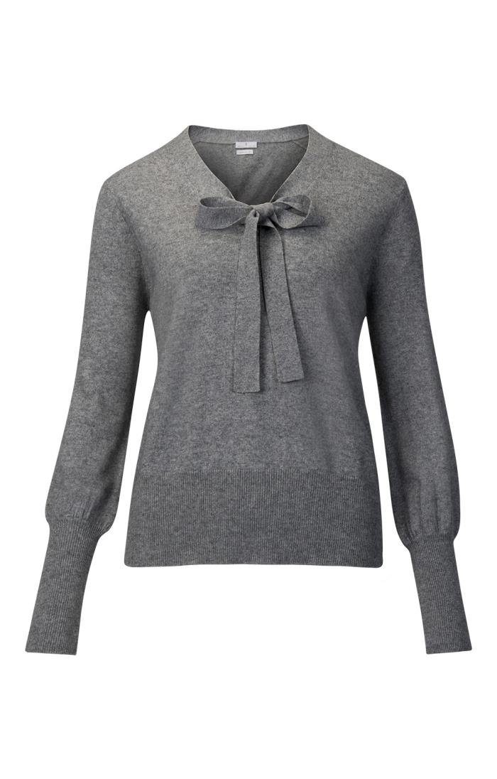 tie neck sweaters