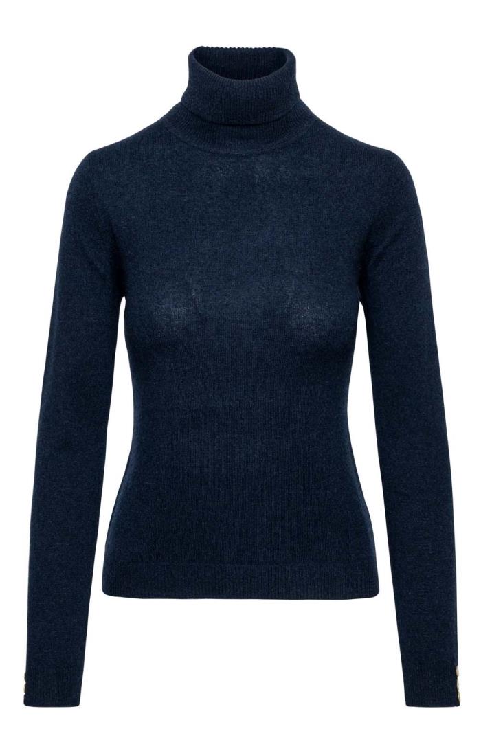 Ladies Cashmere Roll Neck Ladies' Knitwear House Of Bruar