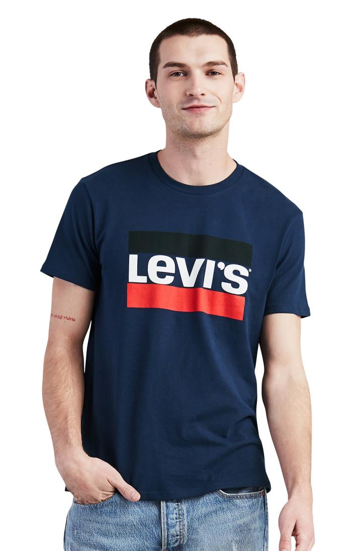 Levi Graphic Flag T-Shirt - House of Bruar